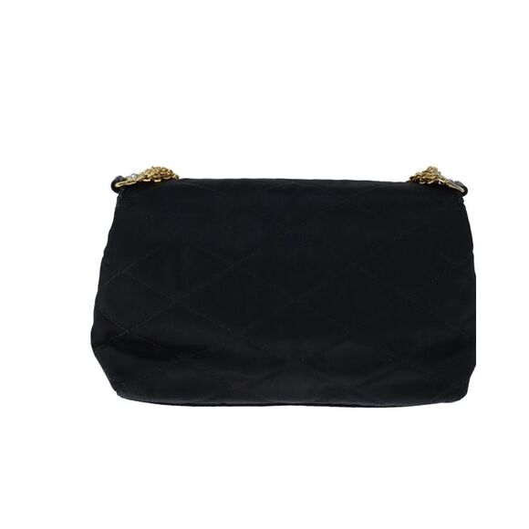 Pre Loved Chanel Quilted Chain Bag Envelope Style Women Black Handbags - Picture 3 of 8